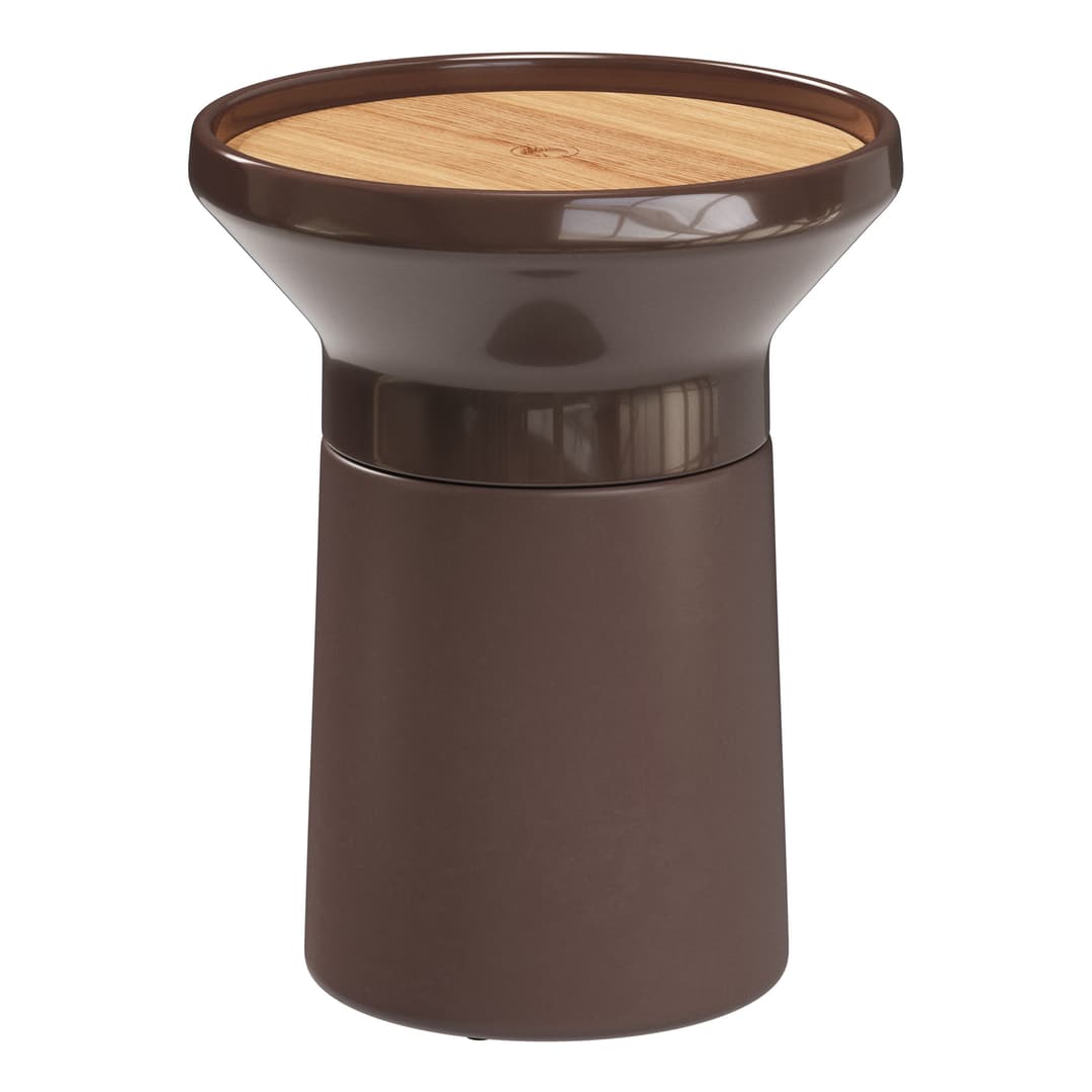 Gloster Coso 16" Ceramic Round Side Table