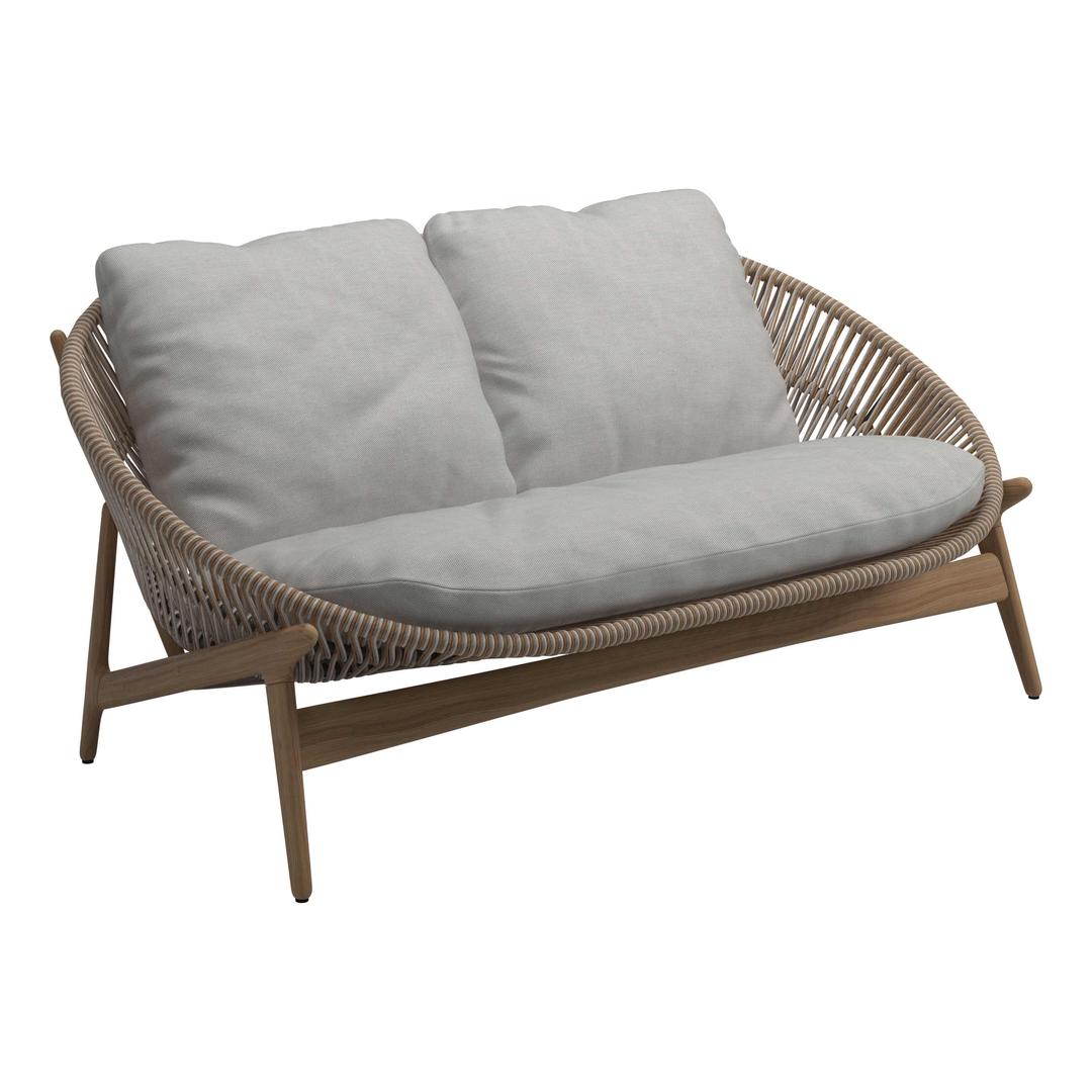 Gloster Bora Teak Loveseat