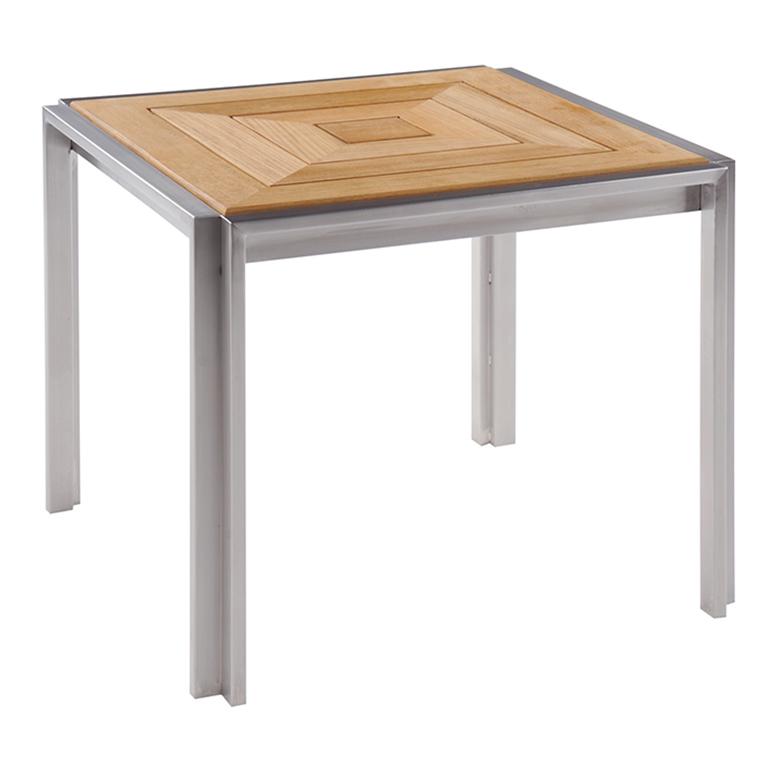 Kingsley Bate Tivoli 20" Steel Square Side Table