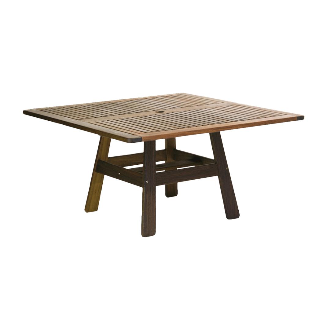 Jensen Outdoor Heritage Beechworth 53" Ipe Wood Square Dining Table