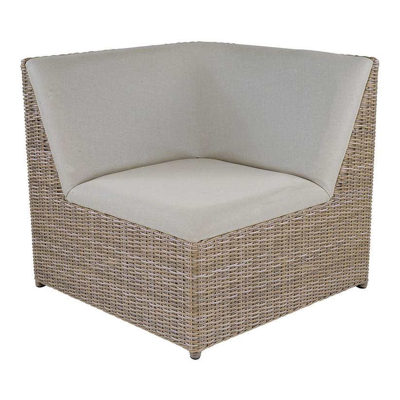 Kingsley Bate Milano Upholstered Square Corner Outdoor Sectional Unit