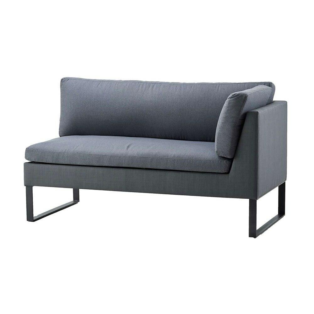 Cane-line Flex Upholstered Left 2-Seater Outdoor Sectional Unit