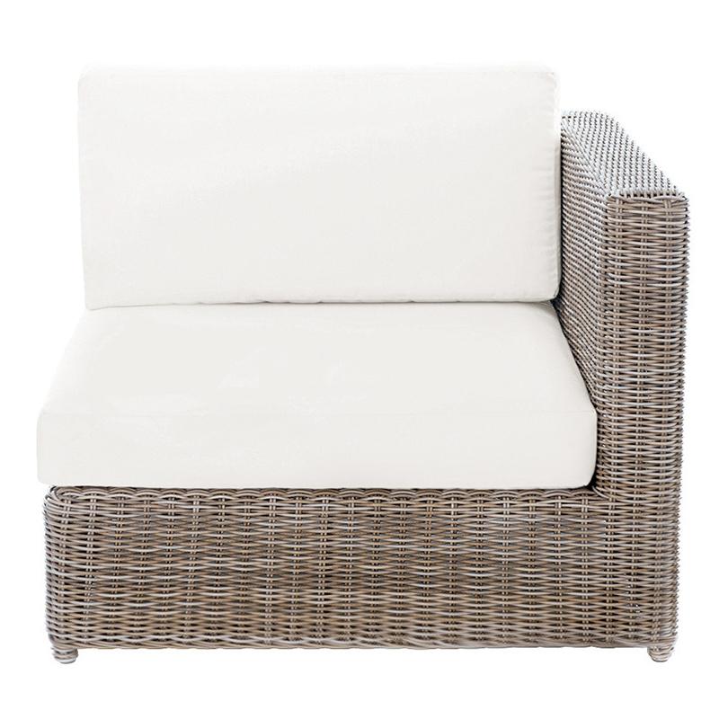 Kingsley Bate Sag Harbor Woven Right Arm Facing Outdoor Sectional Unit