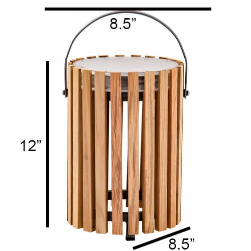 POVL Outdoor Qube Lantern - Small - Dimension POVL Outdoor Qube Lantern - Small - Dimension