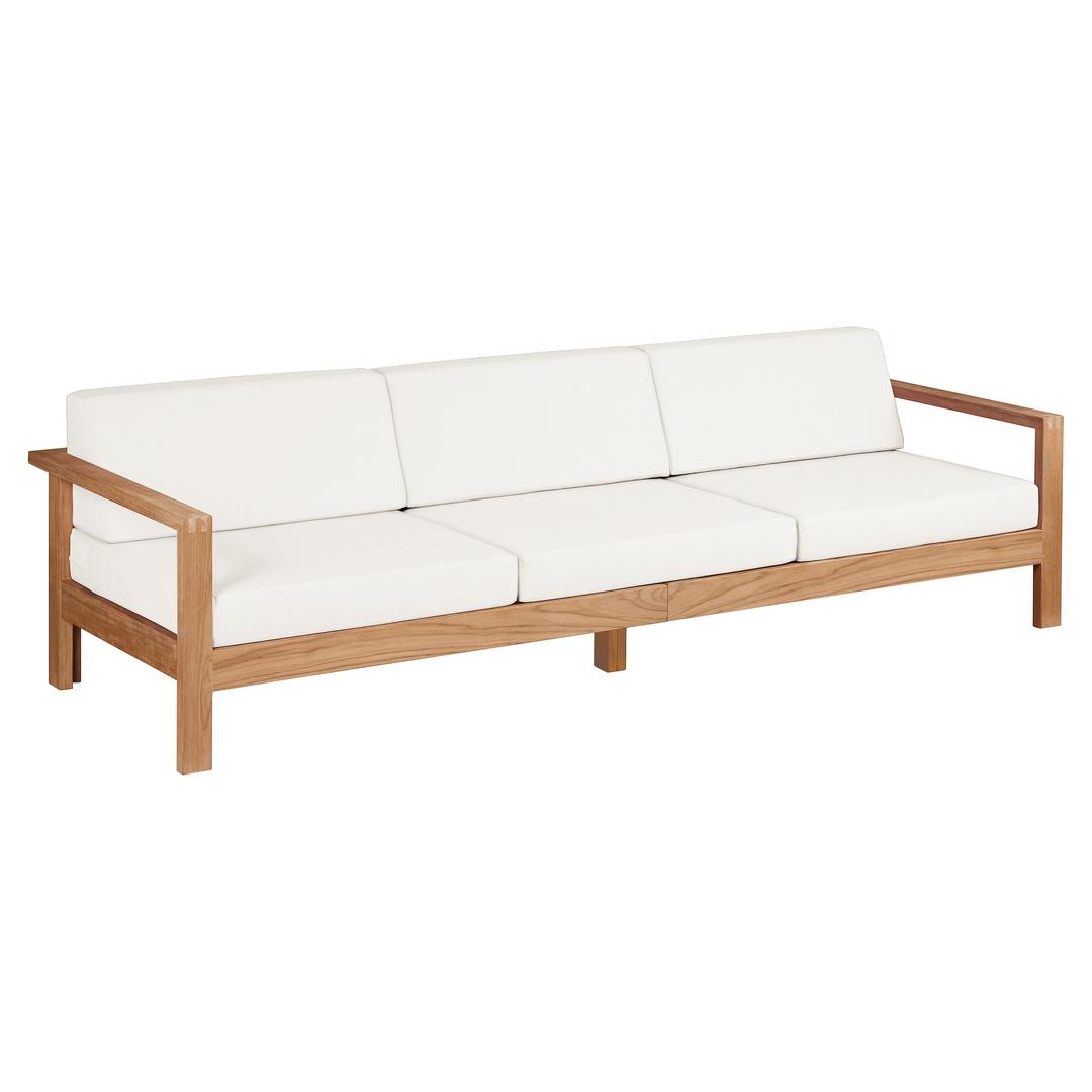 Barlow Tyrie Linear 104" Teak Sofa