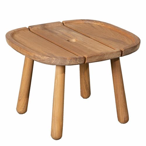 Cane-line Royal 17" Teak Square Coffee Table