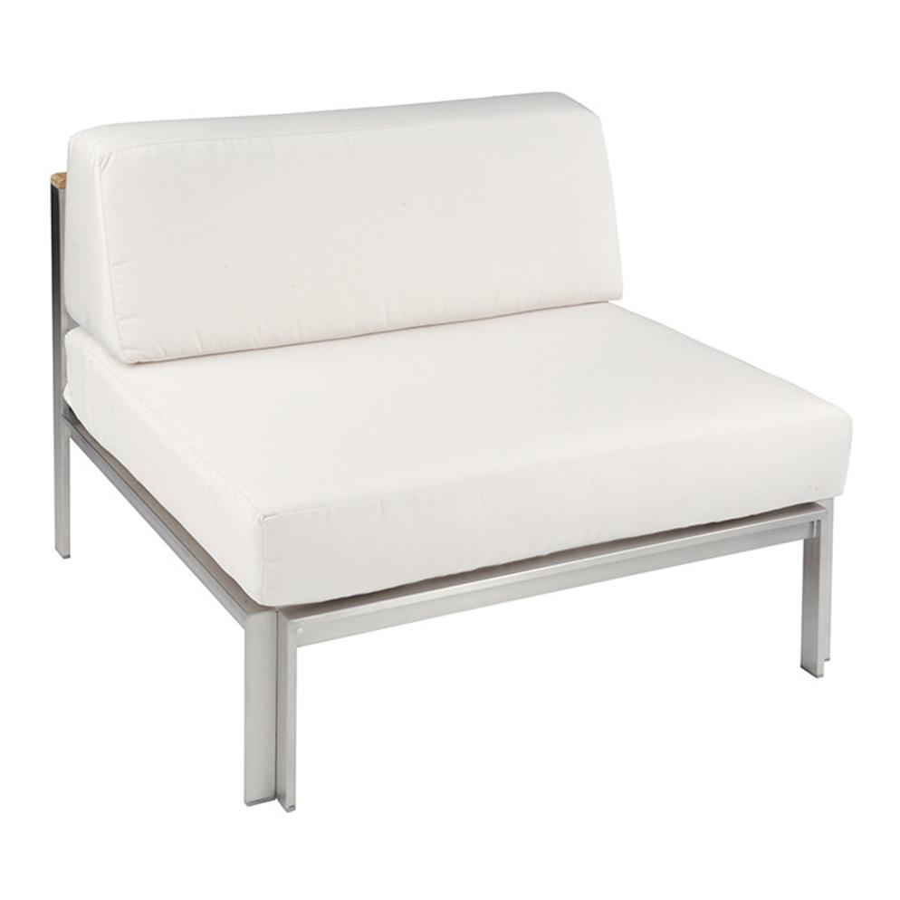 Kingsley Bate Tivoli Steel Armless Outdoor Sectional Unit