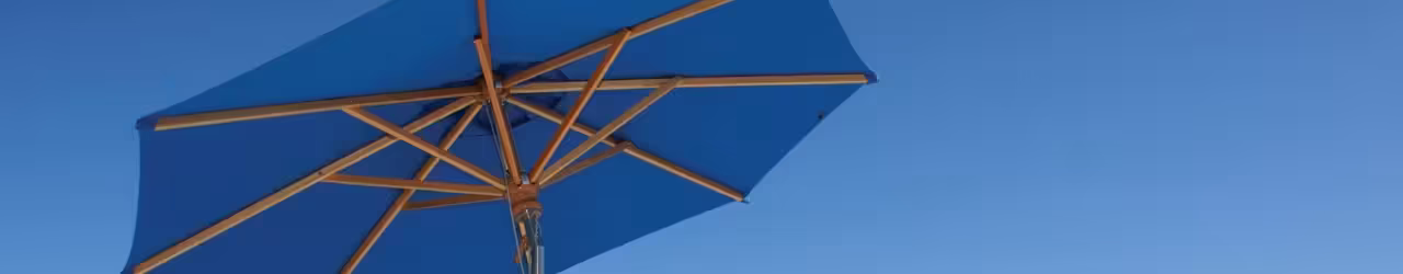 Wood & Bamboo Umbrellas